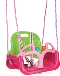 Schommel 3-in-1 roze WOOPIE