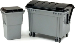 Lena Poubelle et Conteneur pour Maxi Camion Poubelle