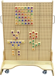 MASTERKIDZ Wooden Free-Standing STEM Board