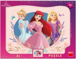 Puzzel prinsessen 12-delig bord