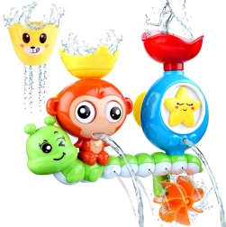 Woopie jouet de bain pour enfants avec petit singe et gobelet