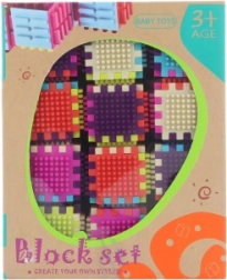 Plastic building blocks for kids 3+ – 24 pieces