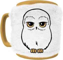 Harry Potter mok met afneembare pluchen hoes Hedwig 440 ml