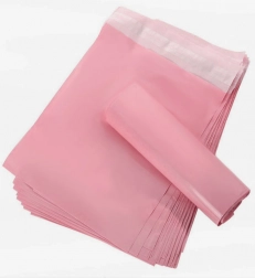 Roze koeriers-poly mailers B4 260 × 350 mm, 50 stuks