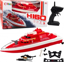 Rode op afstand bestuurbare reddingsmotorboot 1:28