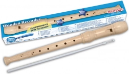 Flûte classique en bois blanche