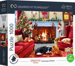 TREFL UFT Puzzle Christmas Time – Dreaming of Winter, 1000 Pieces