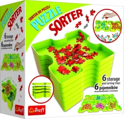 Puzzle Sorter with Accessories 6 Boxes Trefl