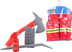 Kinderkostuum Brandweerman met vest