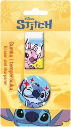 Taille-crayon avec gomme Lilo & Stitch