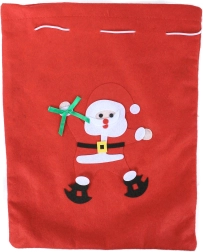 Kerstzak met Kerstman