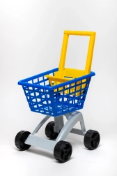 Blue shopping cart