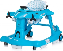 Looptrainer Chipolino Vliegtuig 3v1 Blauw