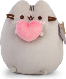 Pusheen avec la peluche Cœur