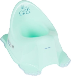 Muzikaal kinderpotje Bunny, mint, antislip