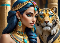 Puzzle Egyptian Friendship 300 pieces BLUEBIRD