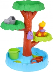 Mega zandbakset met waterfuncties