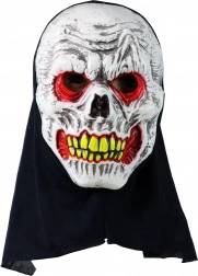 Skeletmasker met capuchon voor Halloween