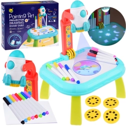 Kinder projectietafel om te tekenen Kosmos met verstelbare projector