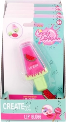 lipgloss candy explosion ijsje – hanger met geur van watermeloen of marshmallow