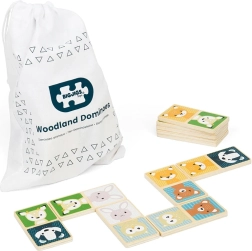 Houten domino Bosdieren