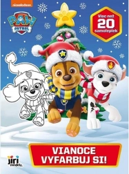 Kleurboek A4 PAW PATROL Kerst