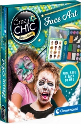 Clementoni Crazy Chic maquillage visage pour enfants