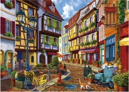 Educa puzzle Brightened Street 2000 pieces
