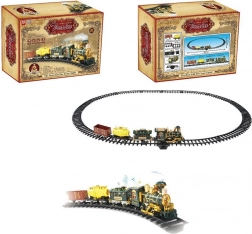 Historische treinset op batterijen