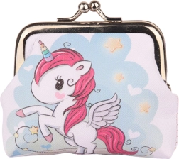 Children's Wallet with Unicorn and Stars