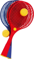 Set voor recreatief soft tennis