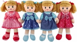 Zacht stoffen pluchen pop 40 cm