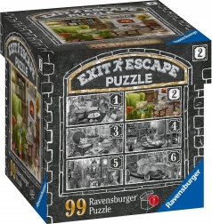 Ravensburger ontsnappingsspel EXIT puzzel Spookachtig landgoed: In de woonkamer 99 stukjes