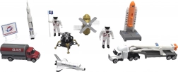 Set of Astronauts and Space Vehicles