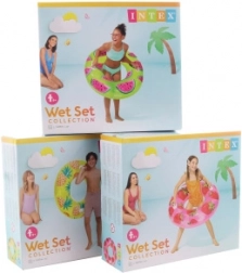 Opblaasbare zwemband met handvatten 107 cm