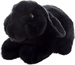 Black Plush Bunny ECO-FRIENDLY