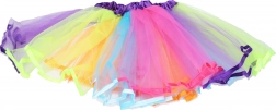 Carnival Three-Layered Skirt Colorful