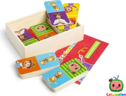 Houten domino CoComelon