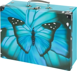 Mallette scolaire pliable Butterfly avec ferrures BAAGL