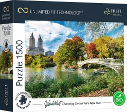 Puzzle TREFL UFT Wanderlust : Central Park magique, New York – 1500 pièces