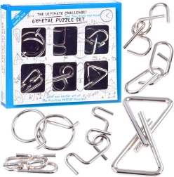metalen breinbrekers logische puzzel