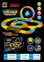 Racebaan met verlichting VARIABLE, 179 delen