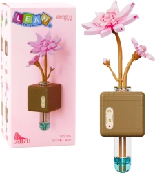 Pink Lotus Flower Building Set