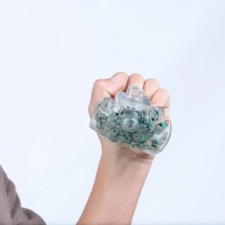 Fidget Blox Touch anti-stress cube – transparent