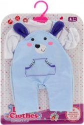 Kleding voor pop 36–46 cm – babypakje en T‑shirt