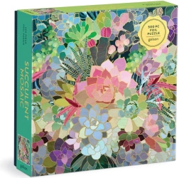 GALISON Puzzle Succulent Mosaic 500 pieces