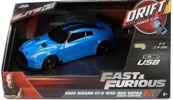 RC driftauto Nissan GT-R R35 Ben Sopra 1:24 van Jada Toys – Fast & Furious