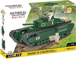 Bouwset tank MARK IV CHURCHILL 1:35 (668 onderdelen)