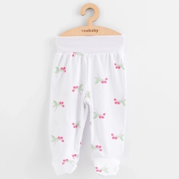 Baby footed pants New Baby Classic II raspberry 56 (0–3 m)