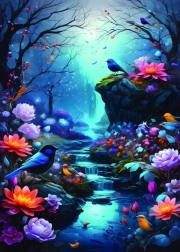 Puzzle Enchanted Nature 500 Pieces ALIPSON